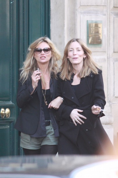 kate moss style 2011. When In Paris: Kate Moss In